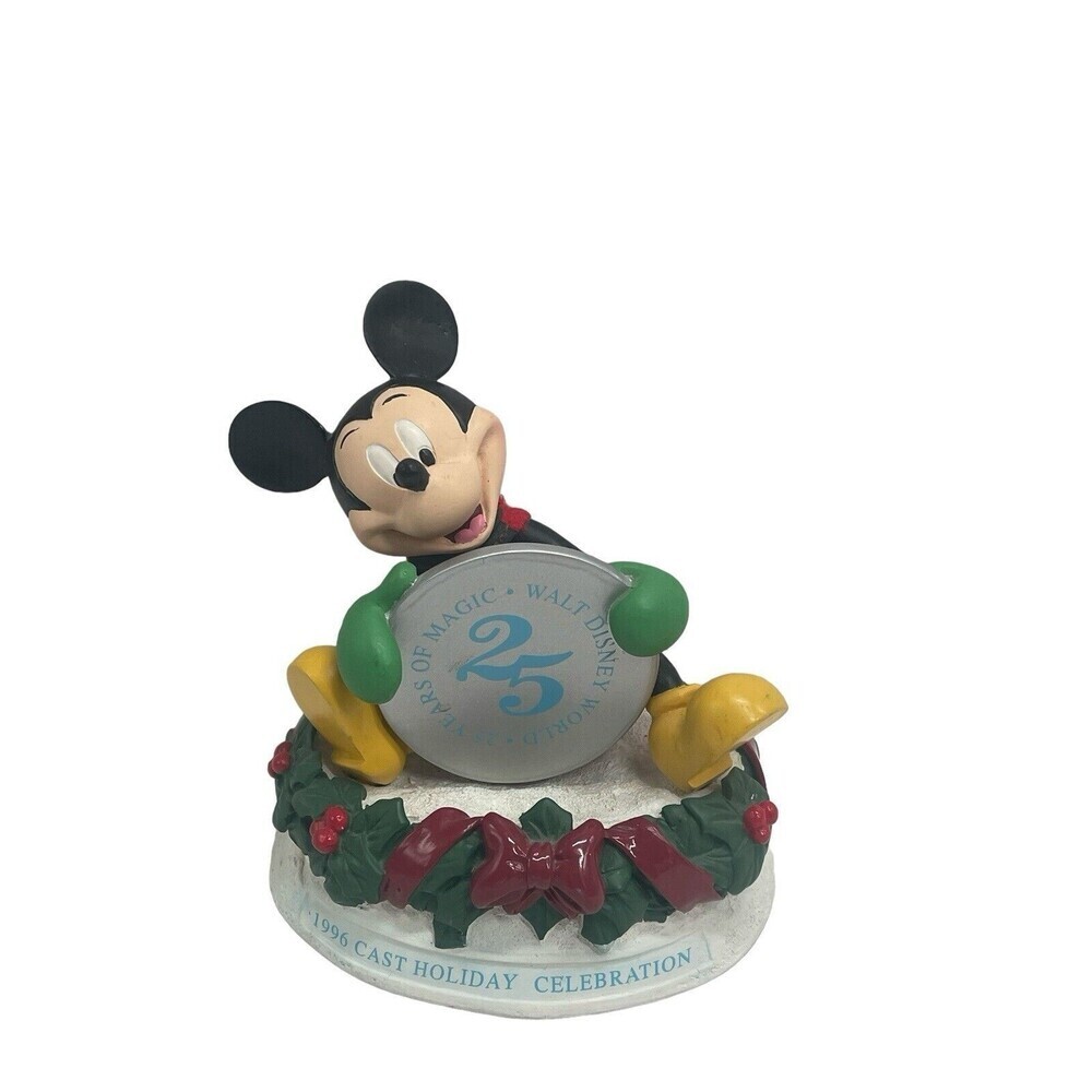 Walt Disney World Rare 1996 Cast Holiday Celebration 25 Years of Magic Mickey